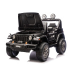 Elektrické autíčko Jeep 4x4, 24V - čierne